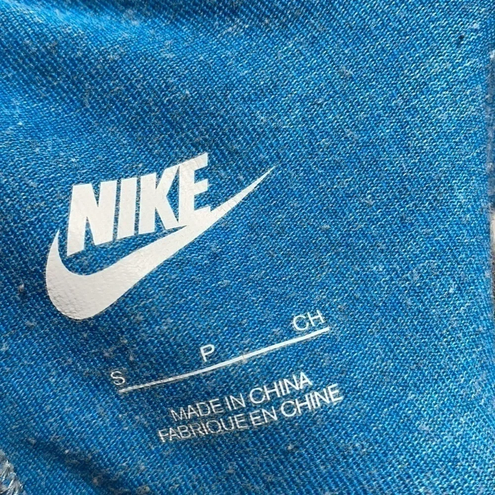 Nike Foldover Capris grey and blue small
